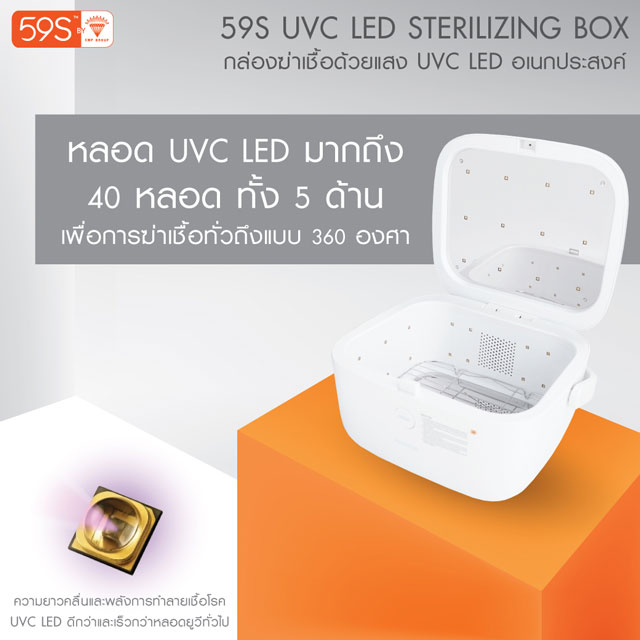 59s เครื่องฆ่าเชื้อ UVC LED Sterilizer