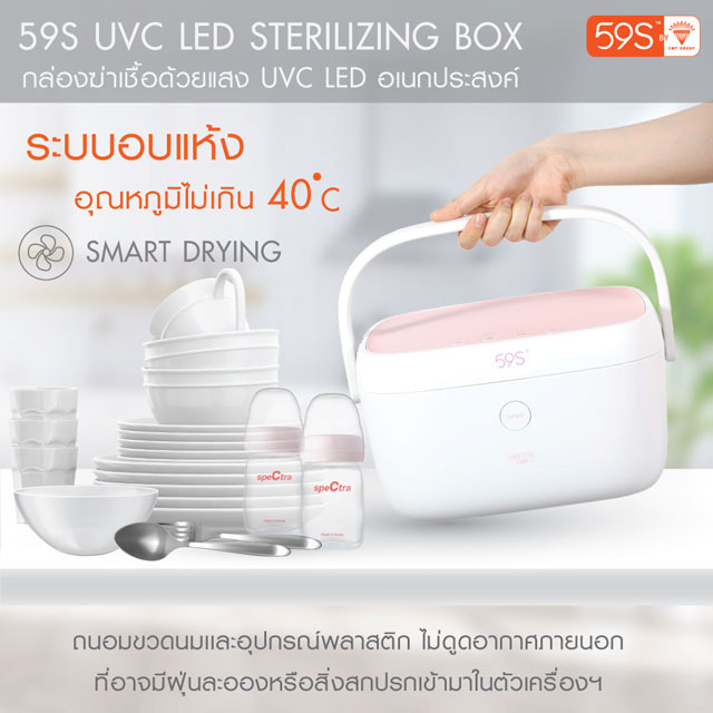 59s เครื่องฆ่าเชื้อ UVC LED Sterilizer